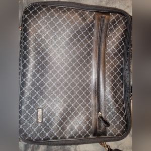 Rioni Signature Black Laptop Brief case 15x13